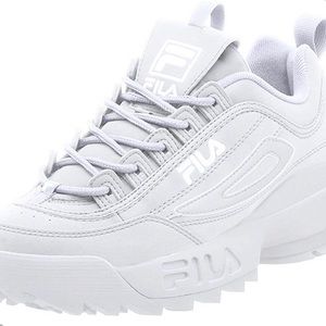 Fila disruptor2 women’s size 7. White